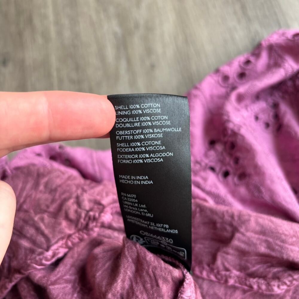 Free People Serenity Skirt Purple Small - Picture 9 of 10